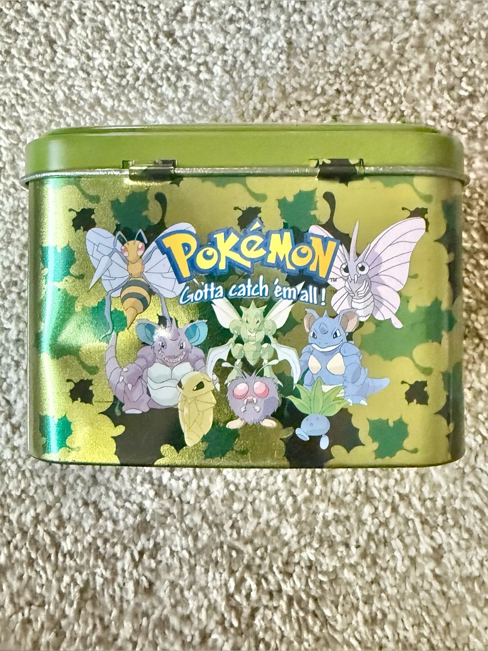 Vintage Pokemon Tin Box Rare